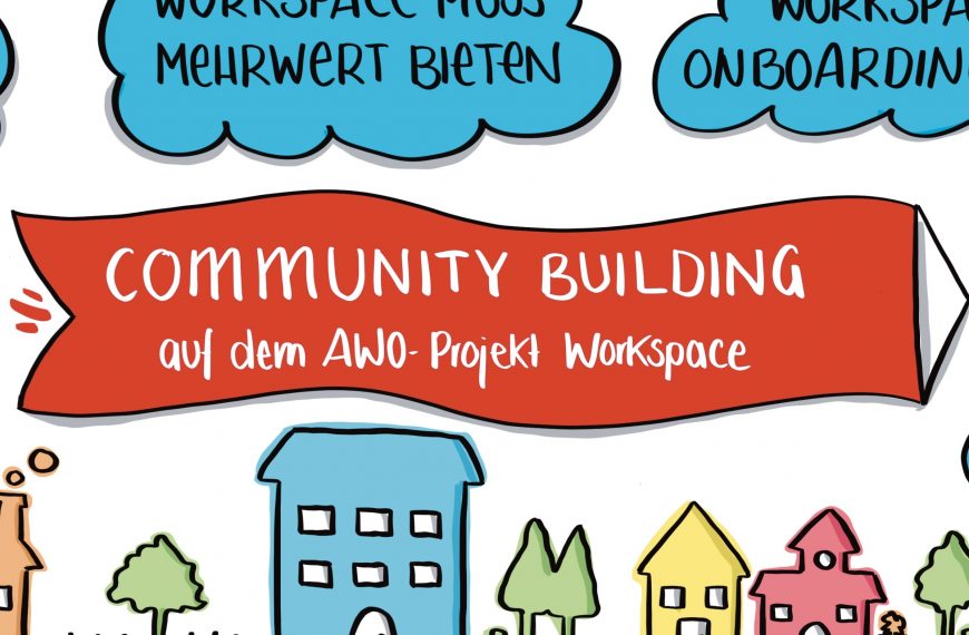 Community Building auf dem AWO Projekt Workspace